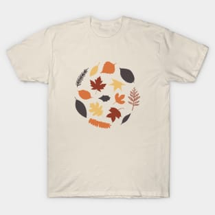 Autumn Leaves of NC T-Shirt